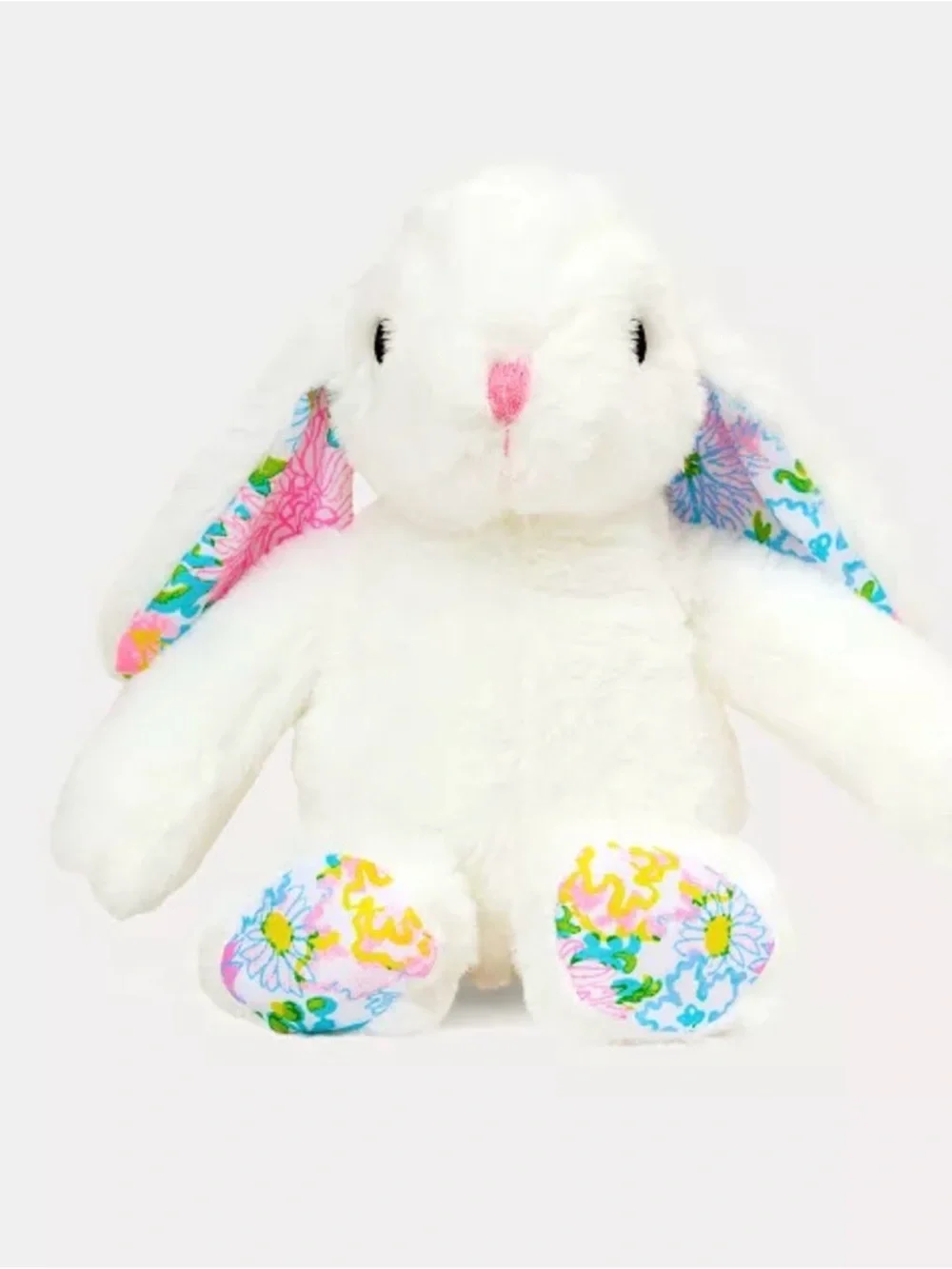 NWT Lilly Pulitzer 2026 GWP Plush Bunny with Floral-Print Ears and Paws
